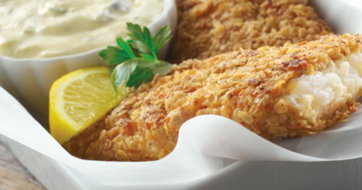 Crispy Oat Crusted Fish Fillets with Carnation Tartar Sauce Very Best