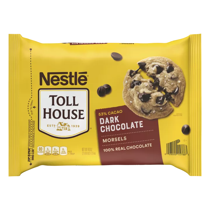 NESTLÉ® TOLL HOUSE® 53% Cacao Dark Chocolate Morsels