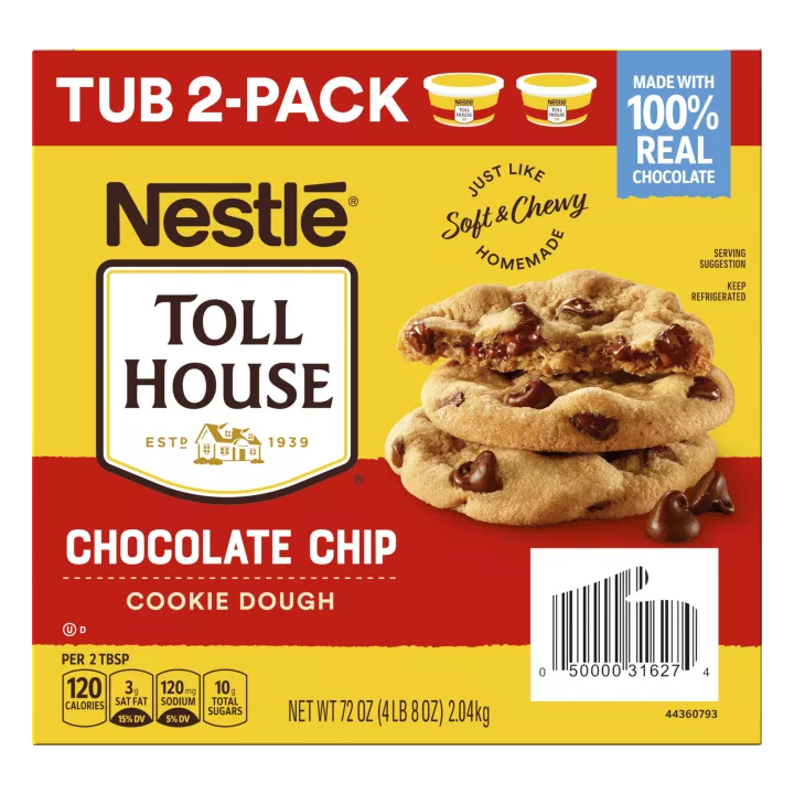 Chocolate Chip Cookie Dough Tub 2 Pack