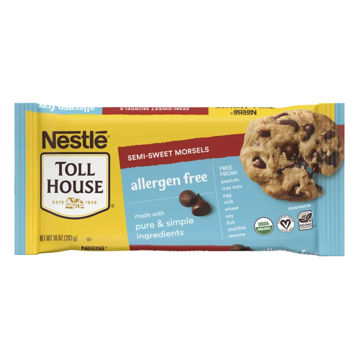 Allergen Free Semi Sweet Morsels 10 oz. NESTL TOLL HOUSE