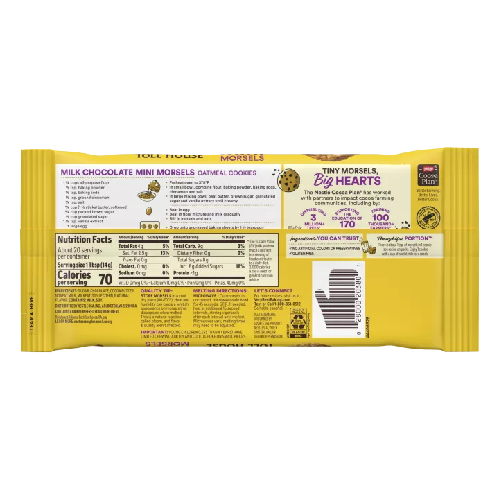 Nestle® Toll House® Milk Chocolate Mini Morsels