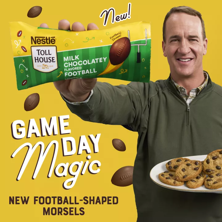 Milk Chocolatey Flavored Football Morsels