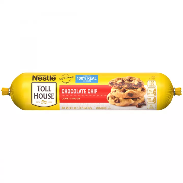 Chocolate Chip Cookie Dough Roll 16.5 oz. NESTL TOLL HOUSE