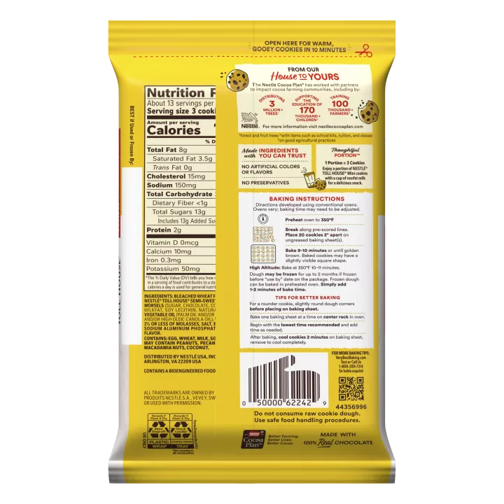 NESTLÉ® TOLL HOUSE® Mini Chocolate Chip Bar
