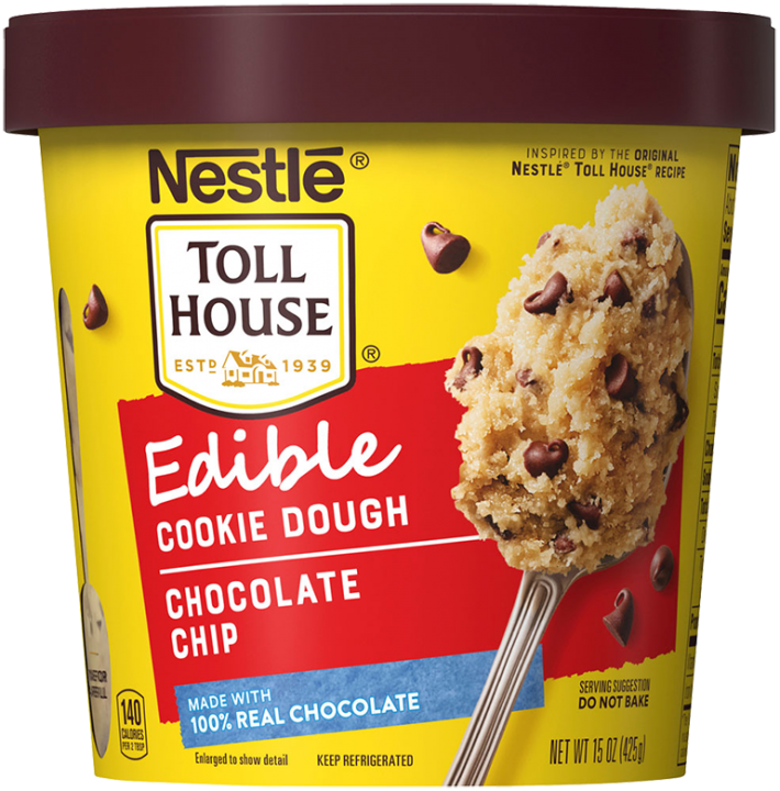 Chocolate Chip Edible Cookie Dough NESTL TOLL HOUSE