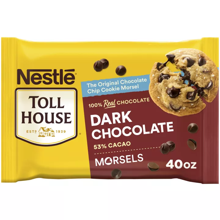 53% Cacao Dark Chocolate Morsels 2.5 lbs. | NESTLÉ TOLL HOUSE®