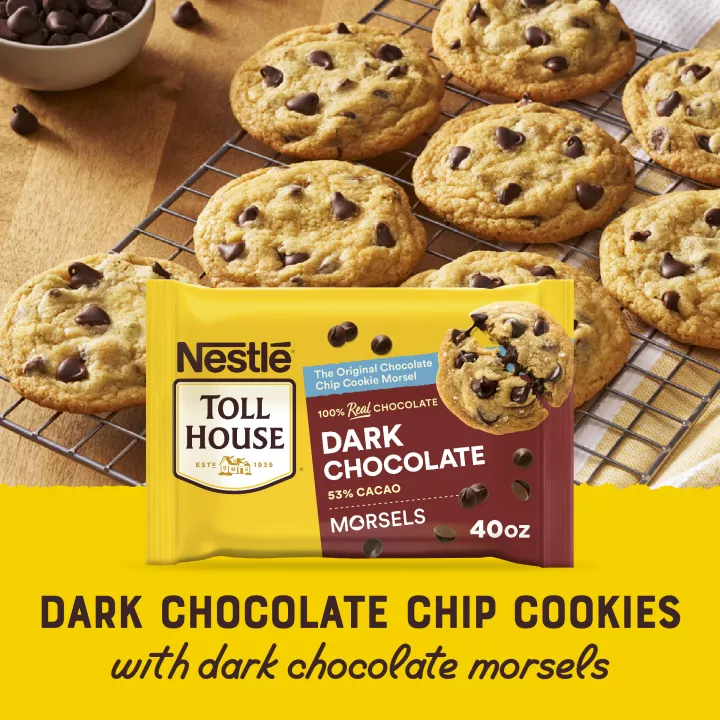 NESTLÉ® TOLL HOUSE® 53% Cacao Dark Chocolate Morsels