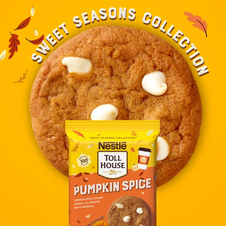 Nestle® Toll House® Pumpkin Spice Refrigerated Cookie Dough