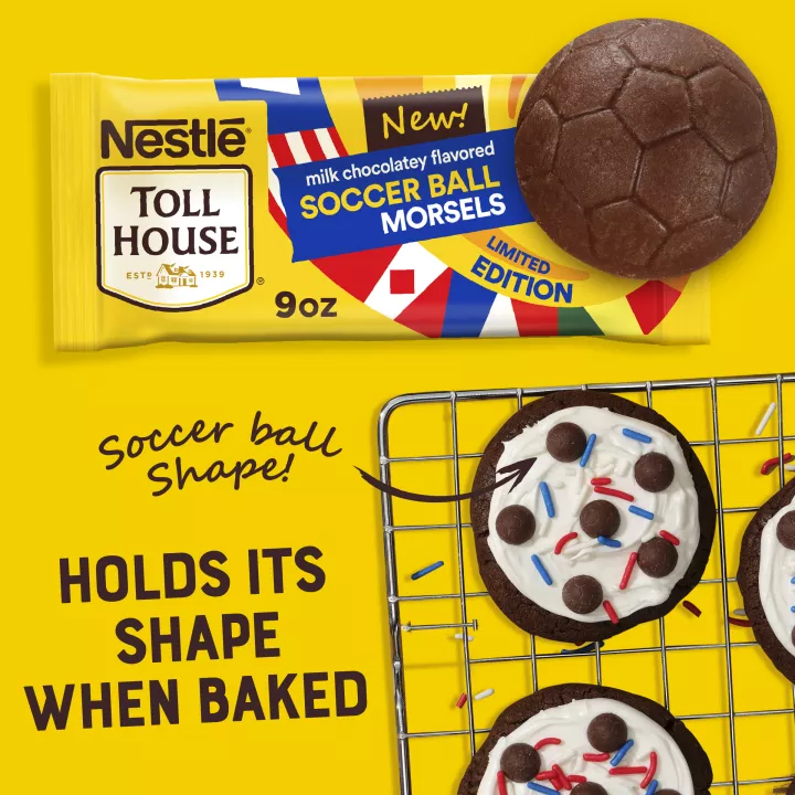 Milk Chocolatey Flavored Soccer Ball Morsels
