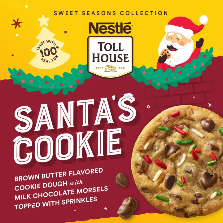 NESTLÉ® TOLL HOUSE® Santa's Cookie Dough