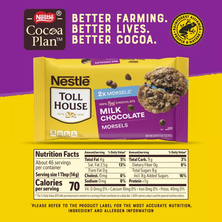 NESTLÉ® TOLL HOUSE® Milk Chocolate Morsels