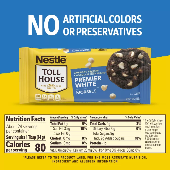 NESTLÉ® TOLL HOUSE® Premier White Morsels
