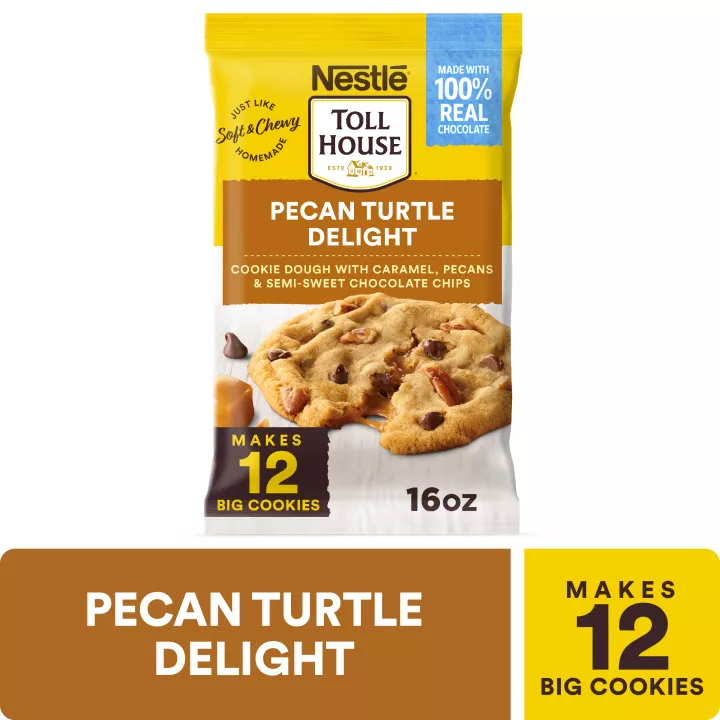 NESTLÉ® TOLL HOUSE® Pecan Turtle Delight Cookie Dough