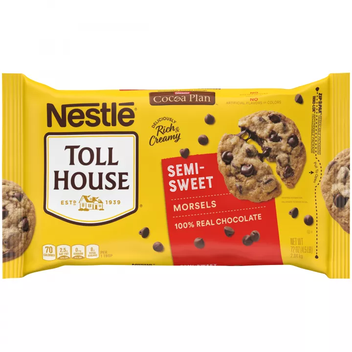 Semi-Sweet Chocolate Morsels 72 oz. | NESTLÉ TOLL HOUSE®