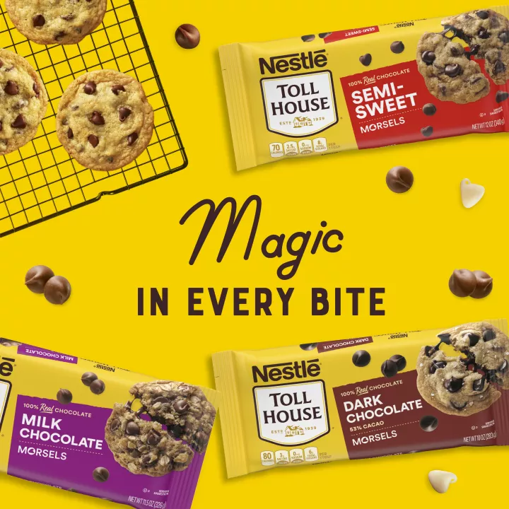 NESTLÉ® TOLL HOUSE® Milk Chocolate Morsels