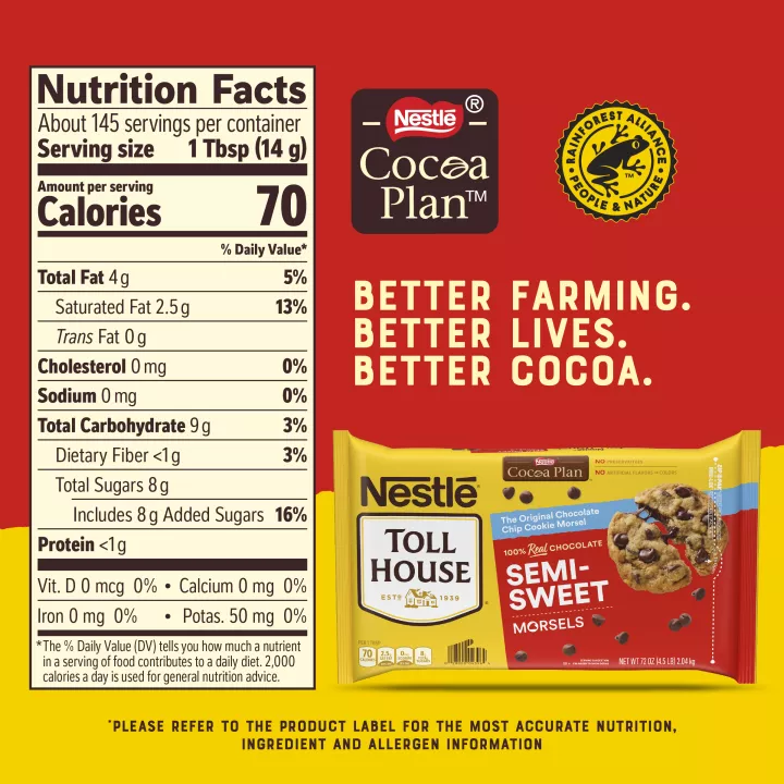 NESTLÉ® TOLL HOUSE® Semi-Sweet Chocolate Morsels