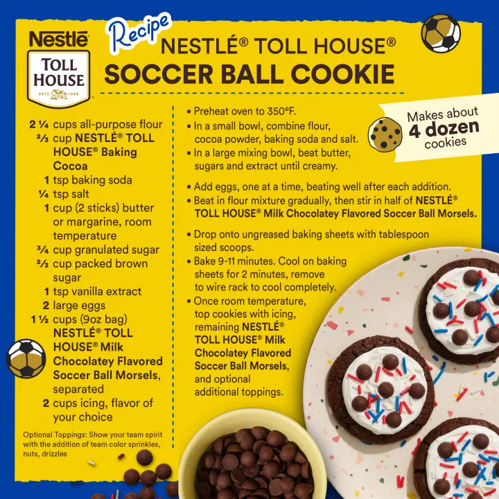Milk Chocolatey Flavored Soccer Ball Morsels