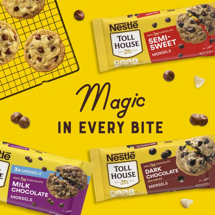 NESTLÉ® TOLL HOUSE® Milk Chocolate Morsels