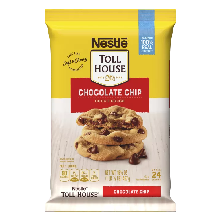 Nestle Toll House Chocolate Chip Cookie Dough, Cookies