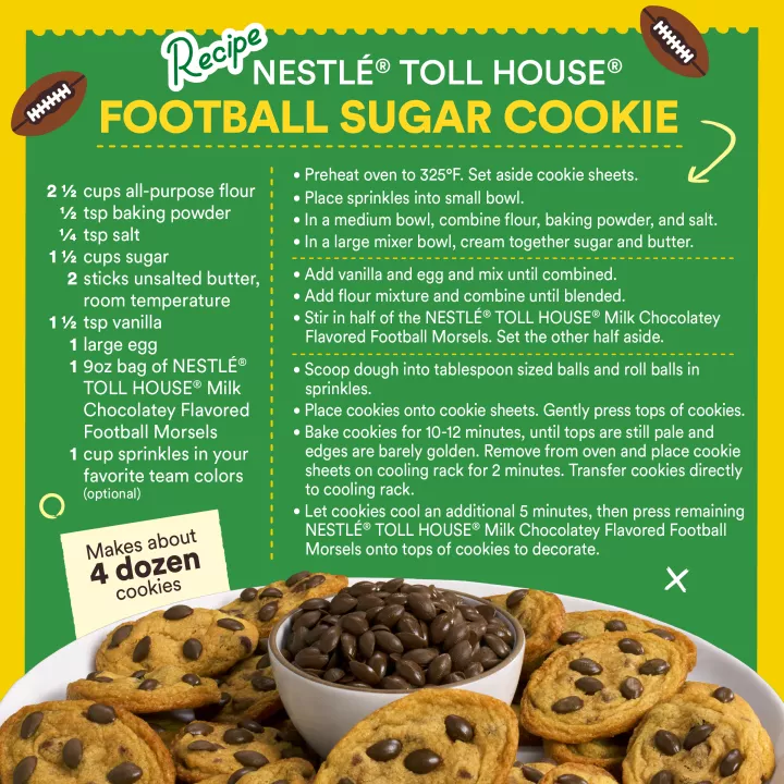 Milk Chocolatey Flavored Football Morsels