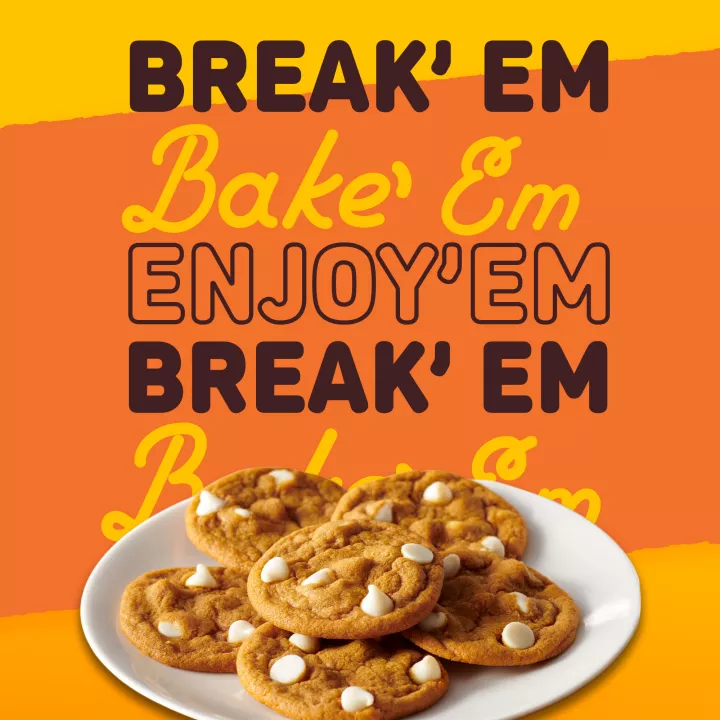 Nestle® Toll House® Pumpkin Spice Refrigerated Cookie Dough