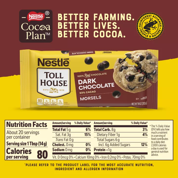 NESTLÉ® TOLL HOUSE® Dark Chocolate Morsels