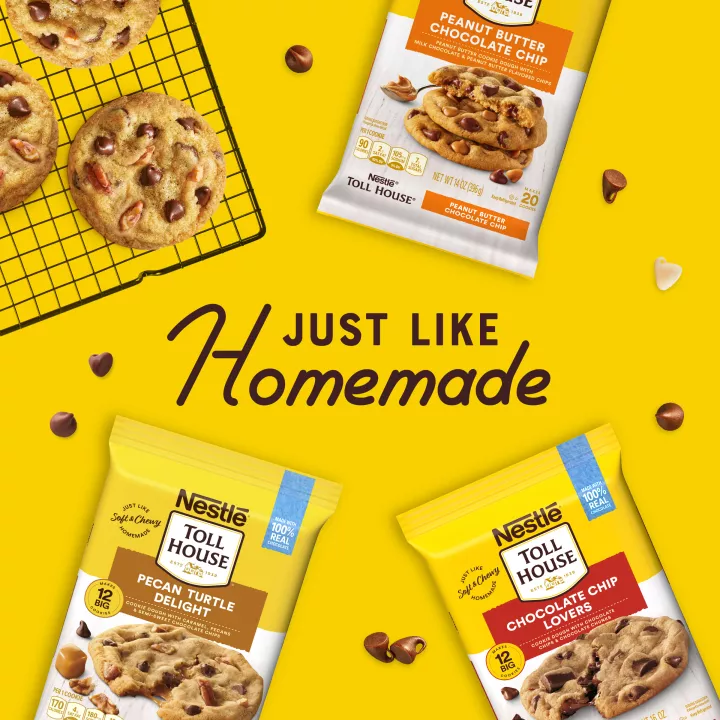 NESTLÉ® TOLL HOUSE® Pecan Turtle Delight Bar