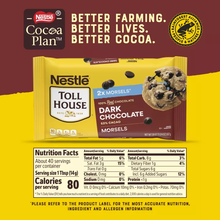 NESTLÉ® TOLL HOUSE® Dark Chocolate Morsels