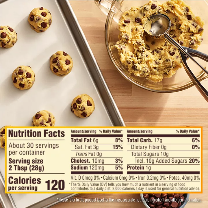 NESTLÉ® TOLL HOUSE® Chocolate Chip Cookie Dough