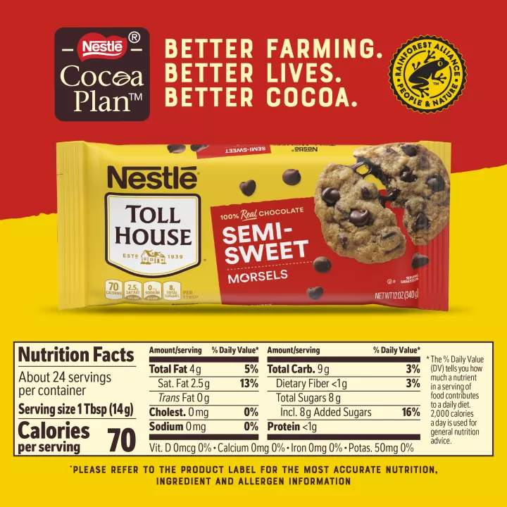 NESTLÉ® TOLL HOUSE® Semi-Sweet Chocolate Morsels