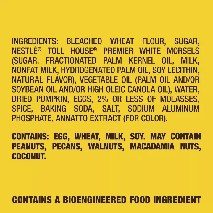 Nestle® Toll House® Pumpkin Spice Refrigerated Cookie Dough