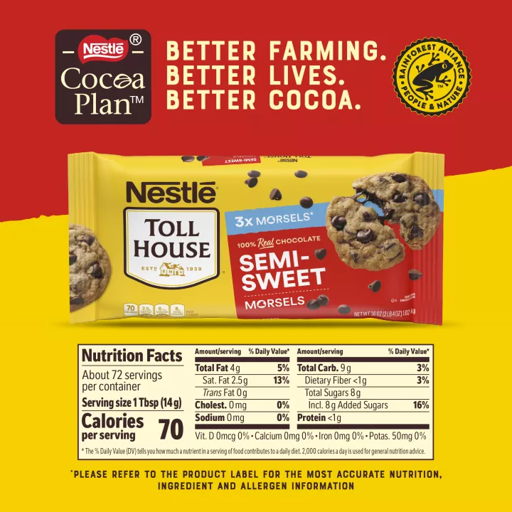 NESTLÉ® TOLL HOUSE® Semi-Sweet Chocolate Morsels