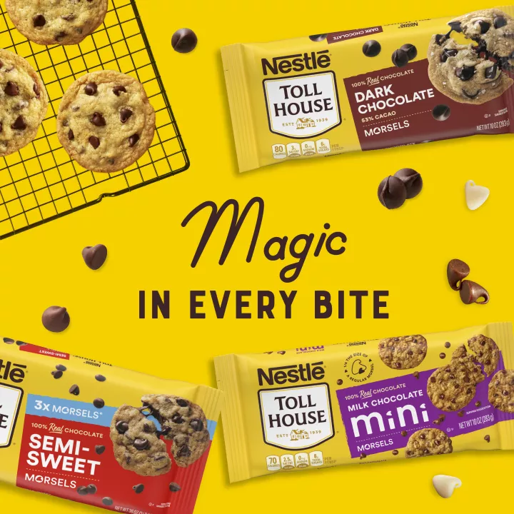 NESTLÉ® TOLL HOUSE® Semi-Sweet Chocolate Morsels