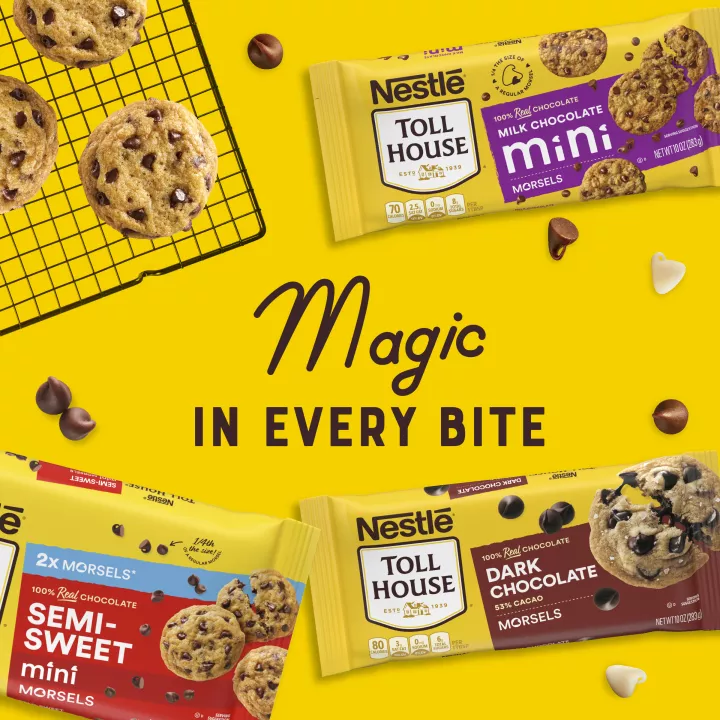 NESTLÉ® TOLL HOUSE® Semi-Sweet Chocolate Mini Morsels