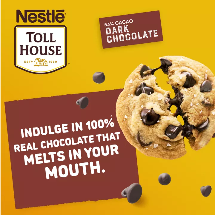 NESTLÉ® TOLL HOUSE® 53% Cacao Dark Chocolate Morsels