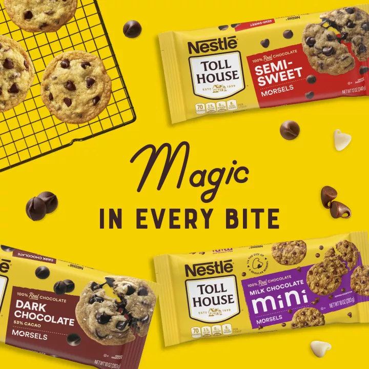 NESTLÉ® TOLL HOUSE® Dark Chocolate Morsels