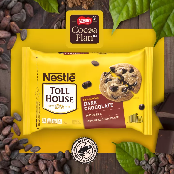 NESTLÉ® TOLL HOUSE® 53% Cacao Dark Chocolate Morsels