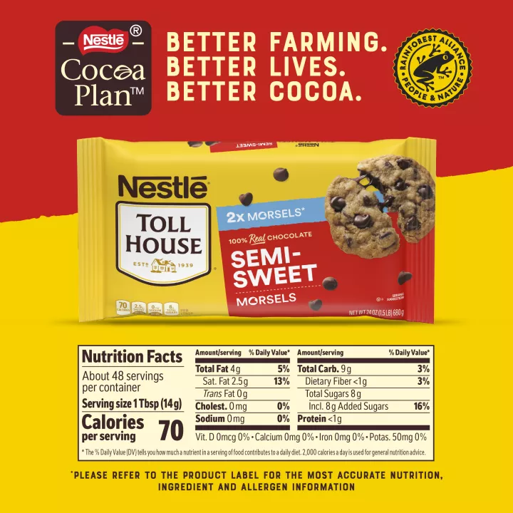 NESTLÉ® TOLL HOUSE® Semi-Sweet Chocolate Morsels