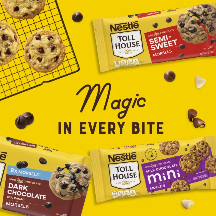 NESTLÉ® TOLL HOUSE® Dark Chocolate Morsels