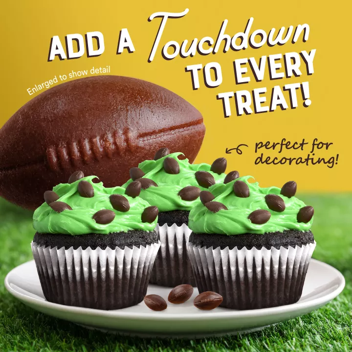 Milk Chocolatey Flavored Football Morsels