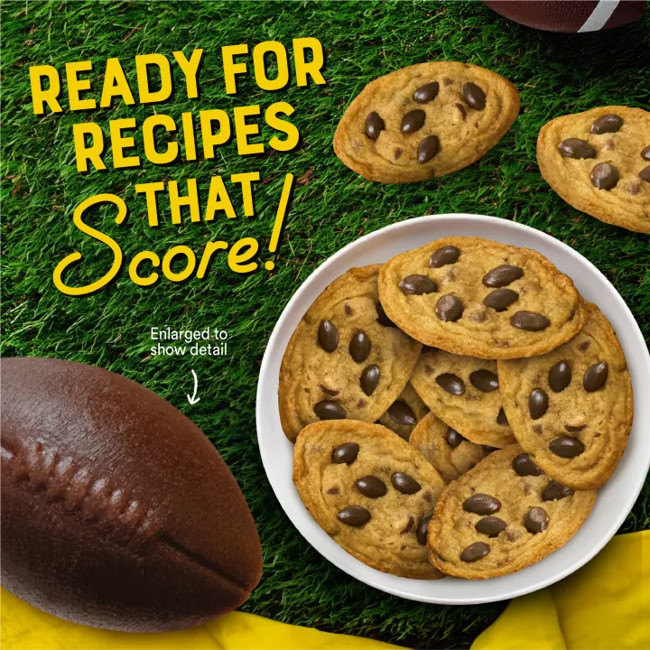 Milk Chocolatey Flavored Football Morsels