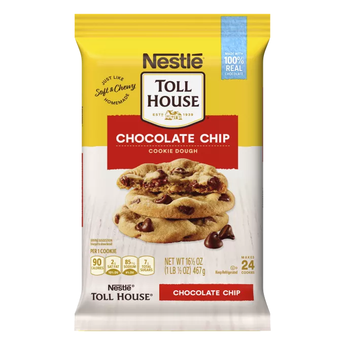 NESTLÉ® TOLL HOUSE® Chocolate Chip Cookie Dough Bar