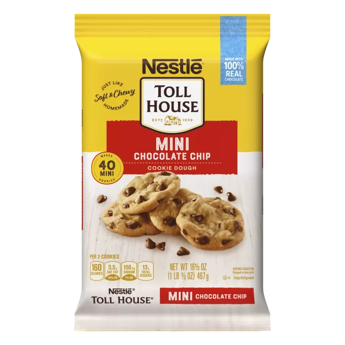 NESTLÉ® TOLL HOUSE® Mini Chocolate Chip Cookie Dough