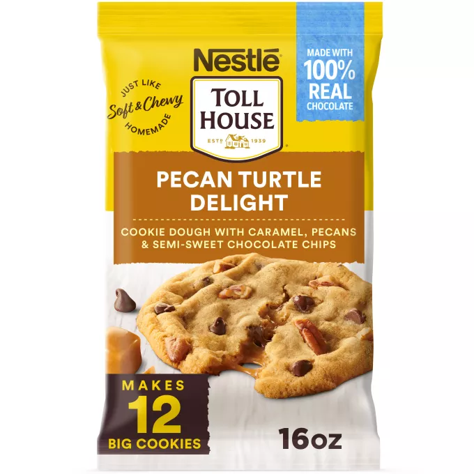 NESTLÉ® TOLL HOUSE® Pecan Turtle Delight Cookie Dough