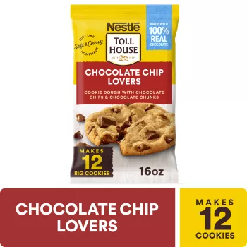 NESTLÉ® TOLL HOUSE® Chocolate Chip Lovers Cookie Dough