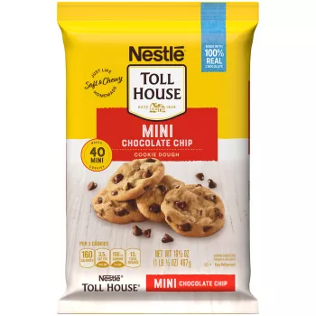 Nestle Toll House Scoop & Bake Chocolate Chip Cookie Dough Tub - 36oz