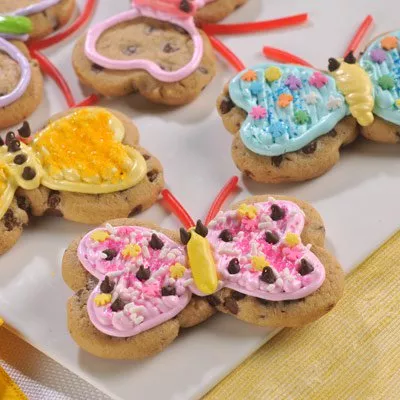 Chocolate Chip Butterfly Cookies