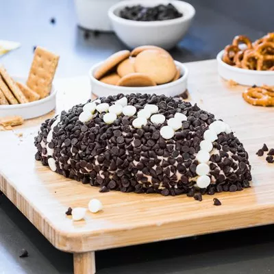 Game-Winning Chocolate Chip Cheesecake Ball