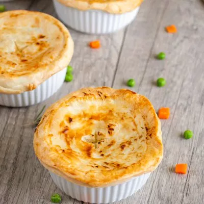 Individual Chicken Pot Pies