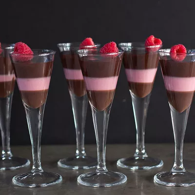Dark Chocolate Panna Cotta